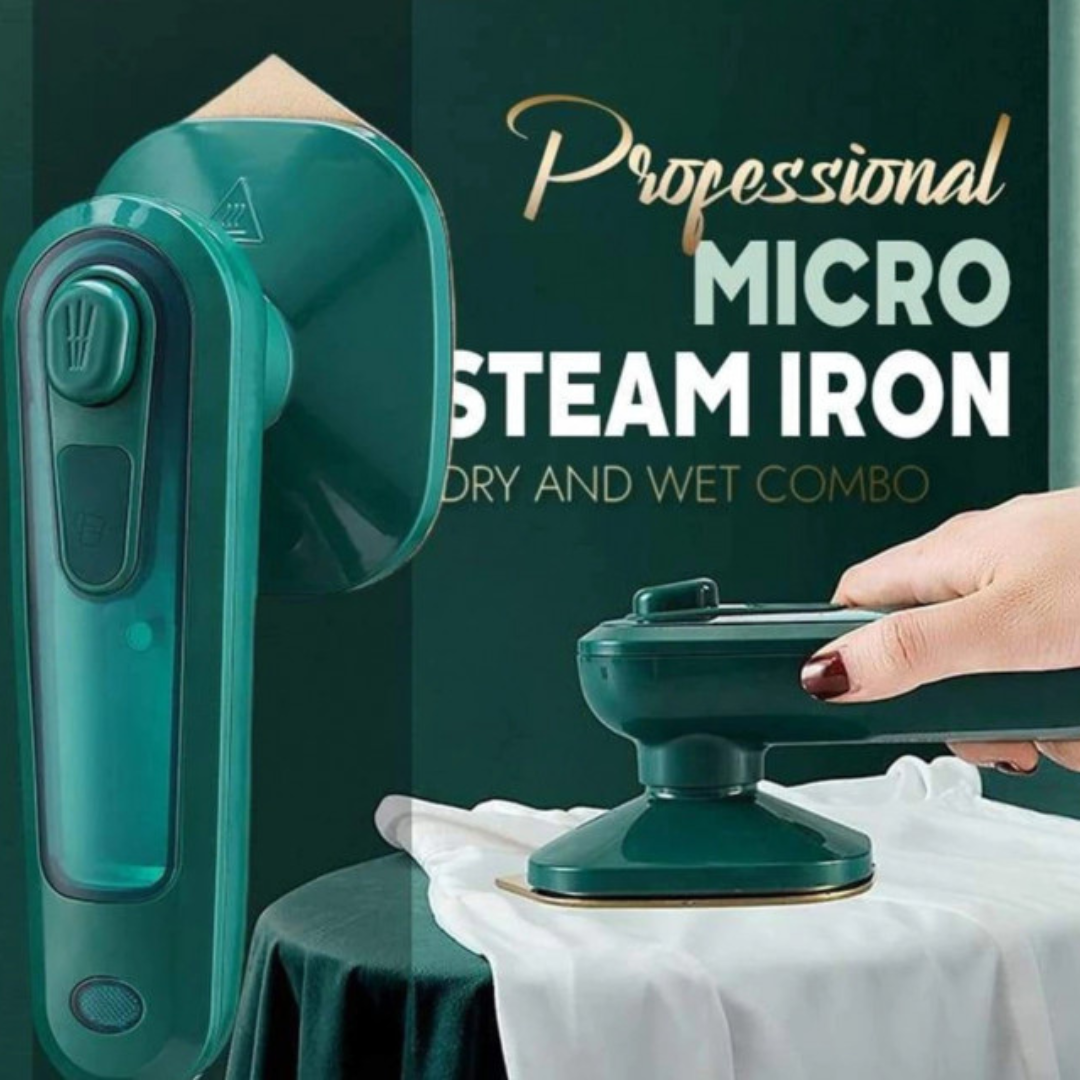 Professional Micro Steam Iron Handheld Household Portable Ironing Machine Garment Steamer