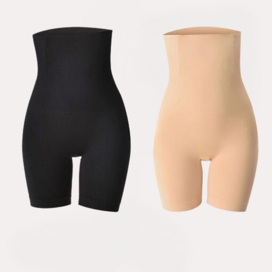 Women's High-Waist Tummy Control Shapewear | Slimming Waist, Thigh, Hip, and Belly Body Shaper