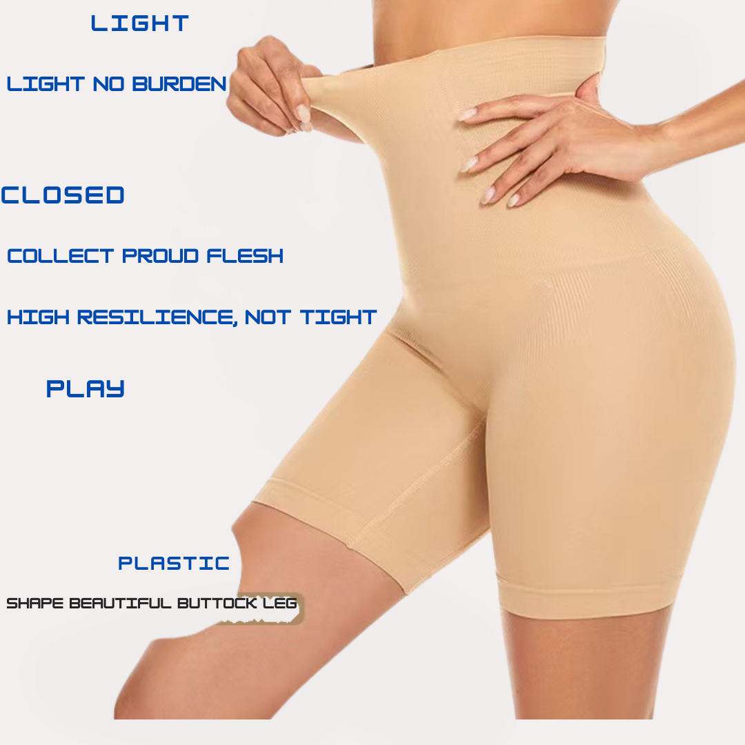 Women's High-Waist Tummy Control Shapewear | Slimming Waist, Thigh, Hip, and Belly Body Shaper