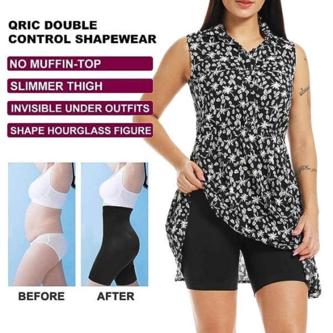 Women's High-Waist Tummy Control Shapewear | Slimming Waist, Thigh, Hip, and Belly Body Shaper